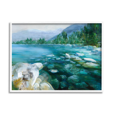 Stupell Industries Rocky River Landscape Canvas Wall Art Design by Danhui Nai