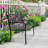 Duval Iron Outdoor Bench