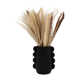 7" Decorative Dolomite Vase Contemporary Eared Flower Vases for Home, Office Decorative Table