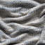 Tapis bleu en coton géométrique crocheté à la main-756534089