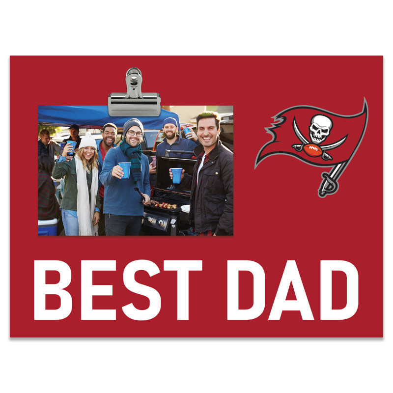 Cadre lumineux Tampa Bay Buccaneers Bright - Best Dad