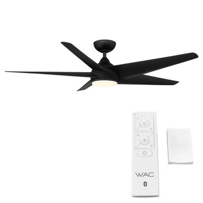 Ventilateur de plafond 60 po à 5 pales avec télécommande DEL et éclairage intérieur / extérieur Viper 60 po Viper