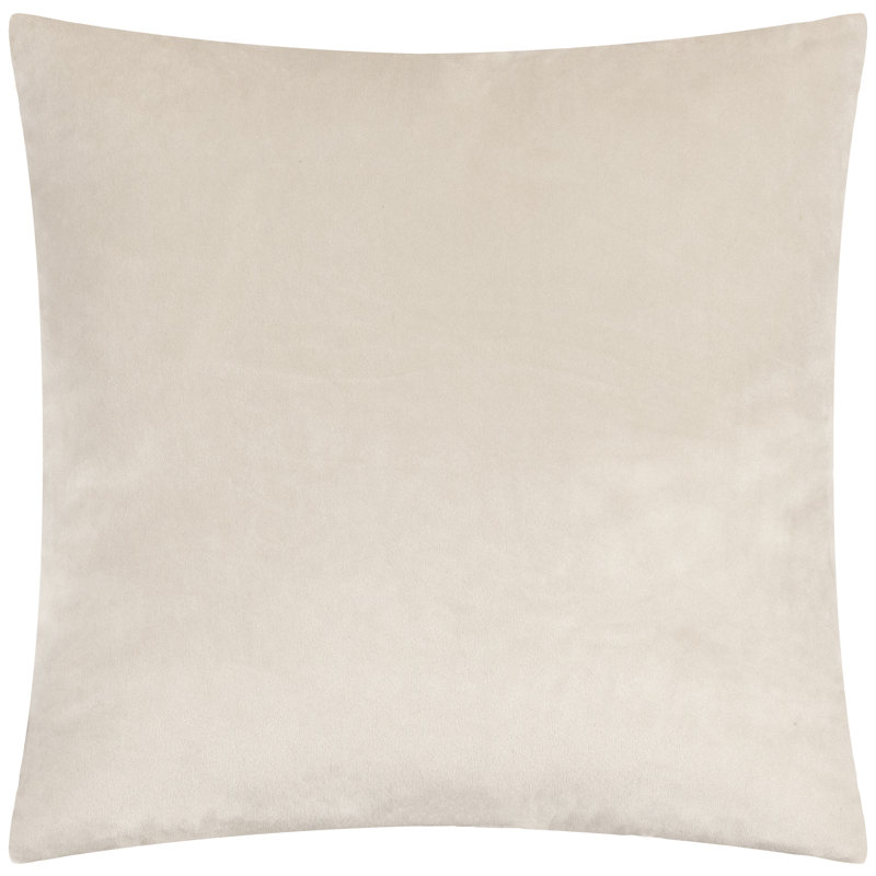 Savoy Stripe Striped Square Throw, Cream, Pillow Cover Only - No Insert