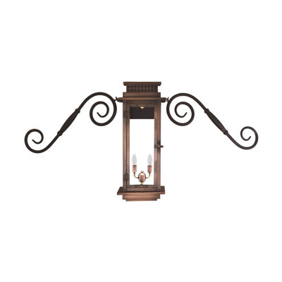 Nouveau Outdoor Wall Lantern
