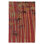 Bamboo Wool Floral Area Rug in Gray/Red/Yellow