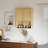 Wall-mounted Bathroom Cabinet With Doors And Adjustable Shelf Hanging Storage Medicine Cabinet For Kitchen, Living Room, Home Office-1025735576