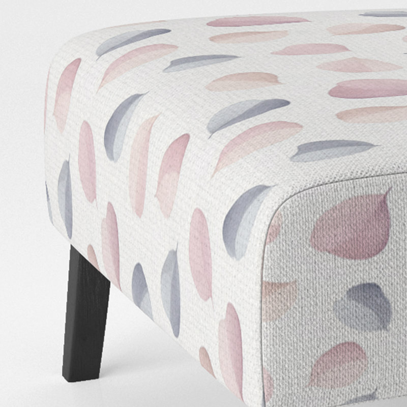 Fauteuil de chambre Abstract, Pantoufle sans accoudoirs