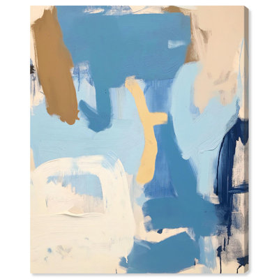 «Sky and Sunlight Canvas Modern Blue Abstract» par Art Remedy