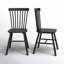 Chaise d'appoint en bois massif Chesley-1606361654