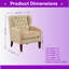 Coussin réversible à oreilles 300 pieds-583625088