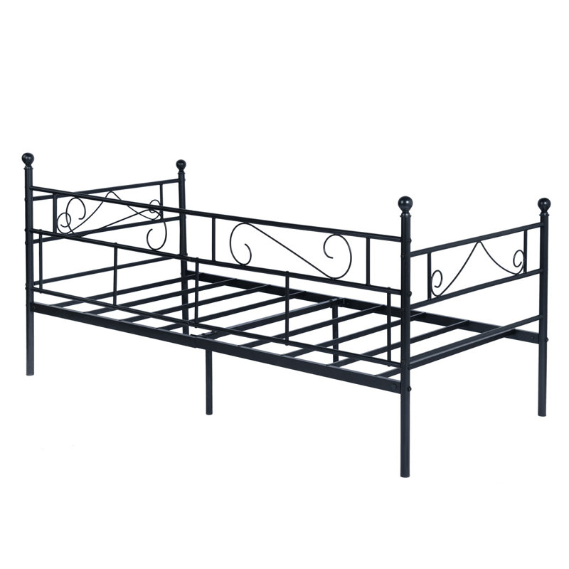 Single Steel Daybed, Single (3'), Black