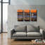 « Bay Bridge vu de Berkeley » par John Gavrilis, triptyque mural, 91,4 cm x 61 cm-917508811