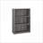 Bookshelf | 4-Tier 36”H | Adjustable Shelves | Transitional Style | Slate Gray | Particle Board-590728715