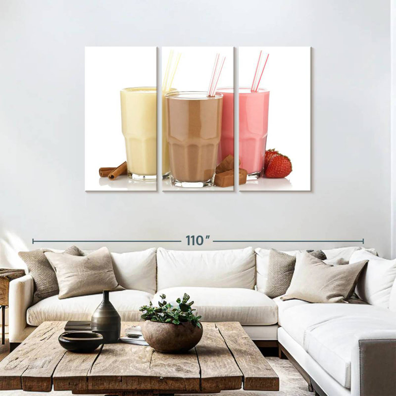 Yarlin Classic Milkshakes, 48" H x 74" W