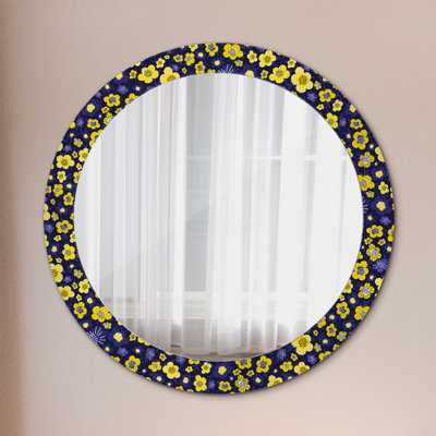 Huldar Glass Flat Wall Mirror