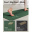 Tapis de yoga, tapis d'exercice TPE antidérapant (1/4 po)