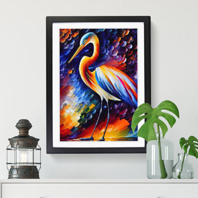 Iliff Heron Painted Vol.1 1 Piece Wall Art