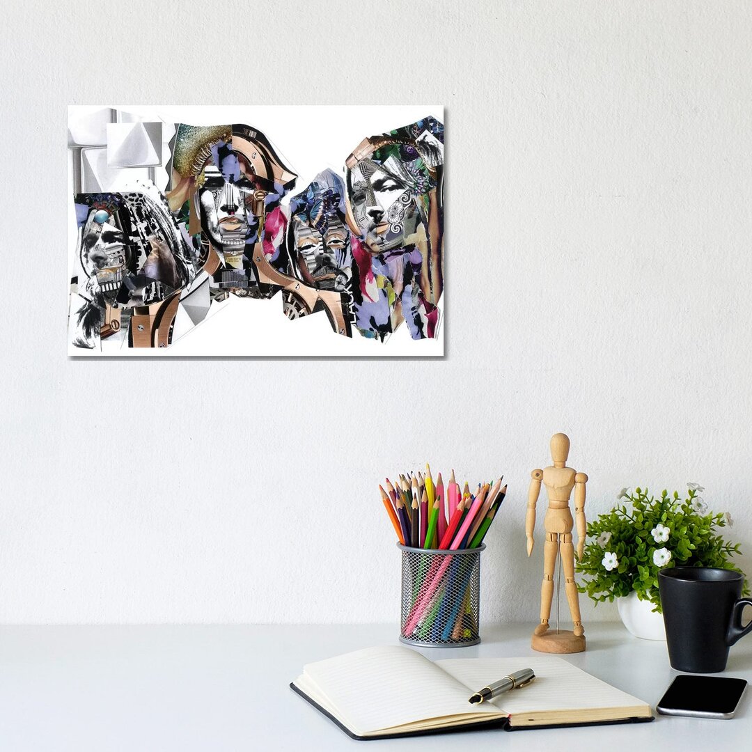 Glil - Graphic Art Print auf Leinwand