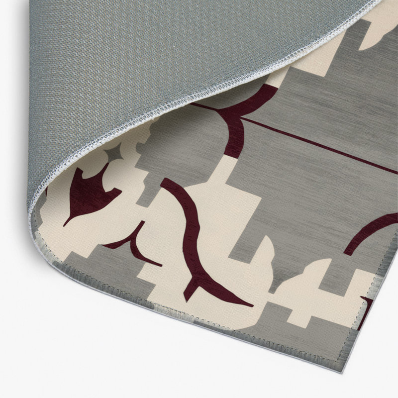 Spatial Rhythms Indoor And Outdoor Area Rug, Rectangle 2' x 3'