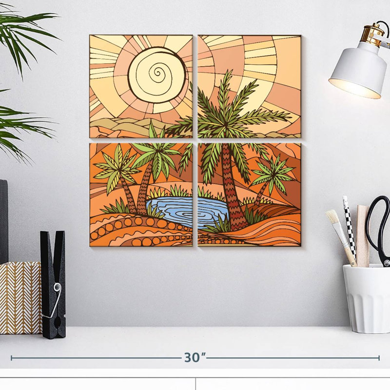 Oasis du désert d'Alvord, H 18 po x l 18 po