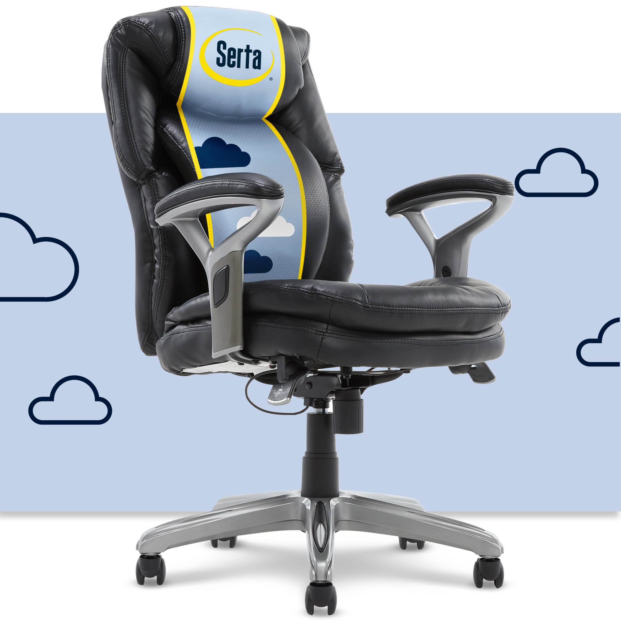 Wellness By Design Chair Staples Serta Anniston Wellness By