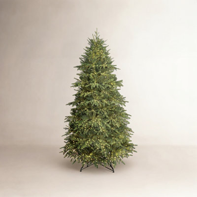 Pre-Lit Spruce Christmas Tree