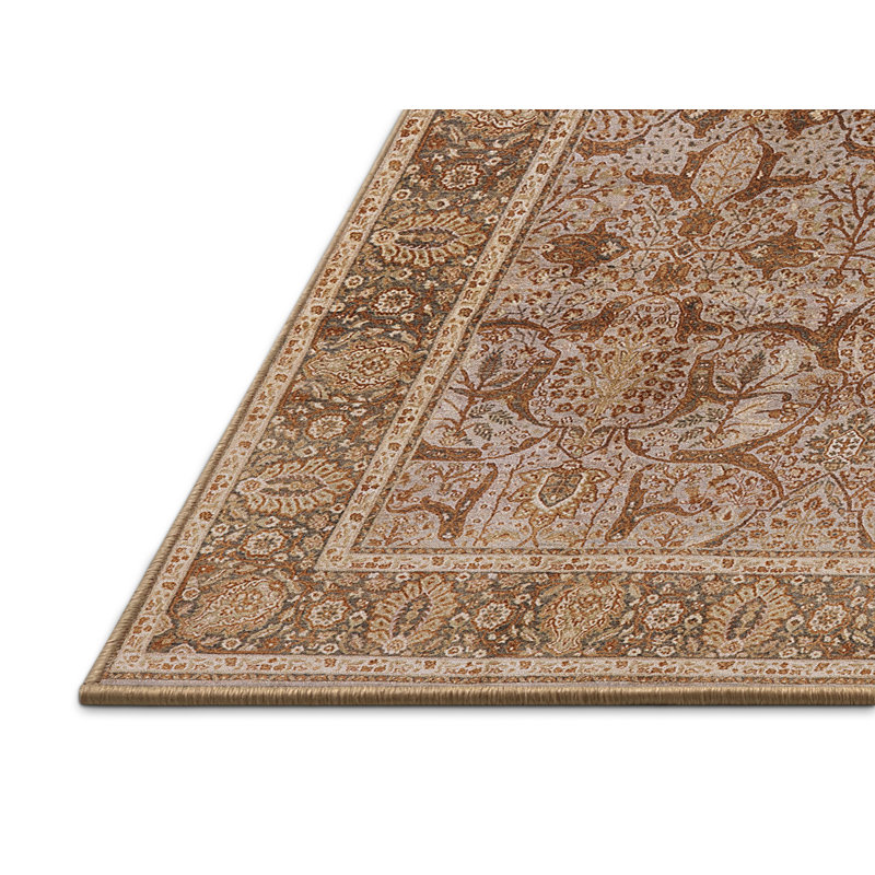Tapis oriental brun Khachig, Rectangle 4 pi x 6 pi