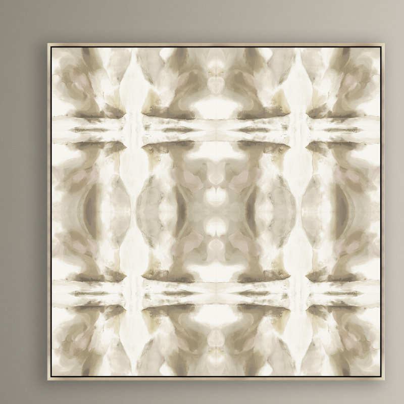 Decalcomanie VIII Print by Giselle Kelly, 37.5" H x 37.5" W, Glass Coat