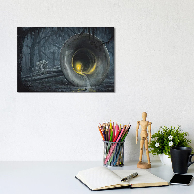 Will I Lose Myself in You 1 Piece Wrapped Canvas Wall Art, 20.32cm H x 30.48cm W x 1.91cm D