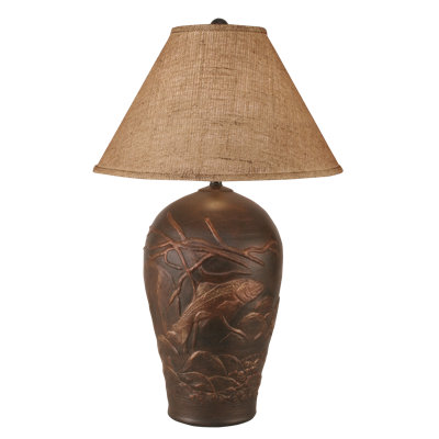 Lampe de table 30,5" poisson pot Cannonleague