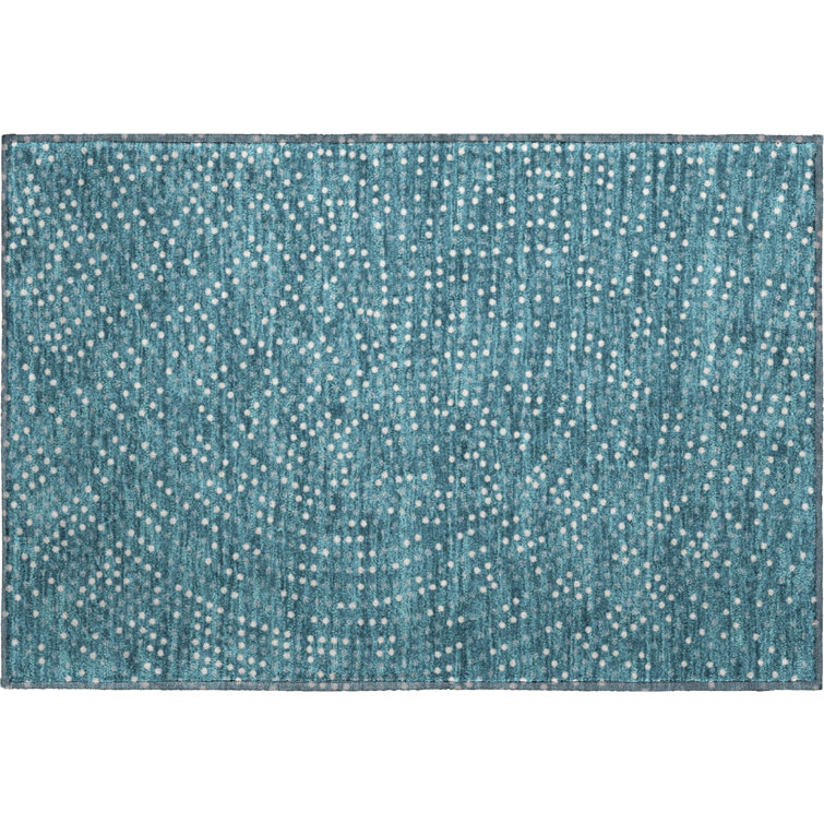 Premium Machine Washable Colmenero AMF1021 Circles Rug