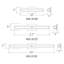 1 - Light LED Flush Mounted Sconce-2097530138-2118902629