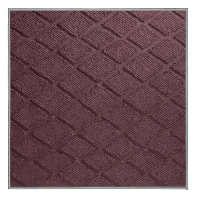 Machine Washable Trellis Brown Area Rug