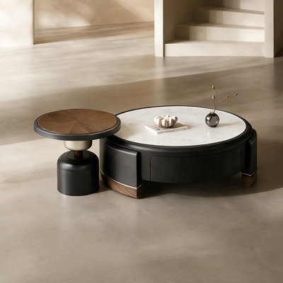 Ensemble de tables basses avec tiroirs Sintered Stone