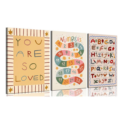 3 Piece Wrapped Canvas Print