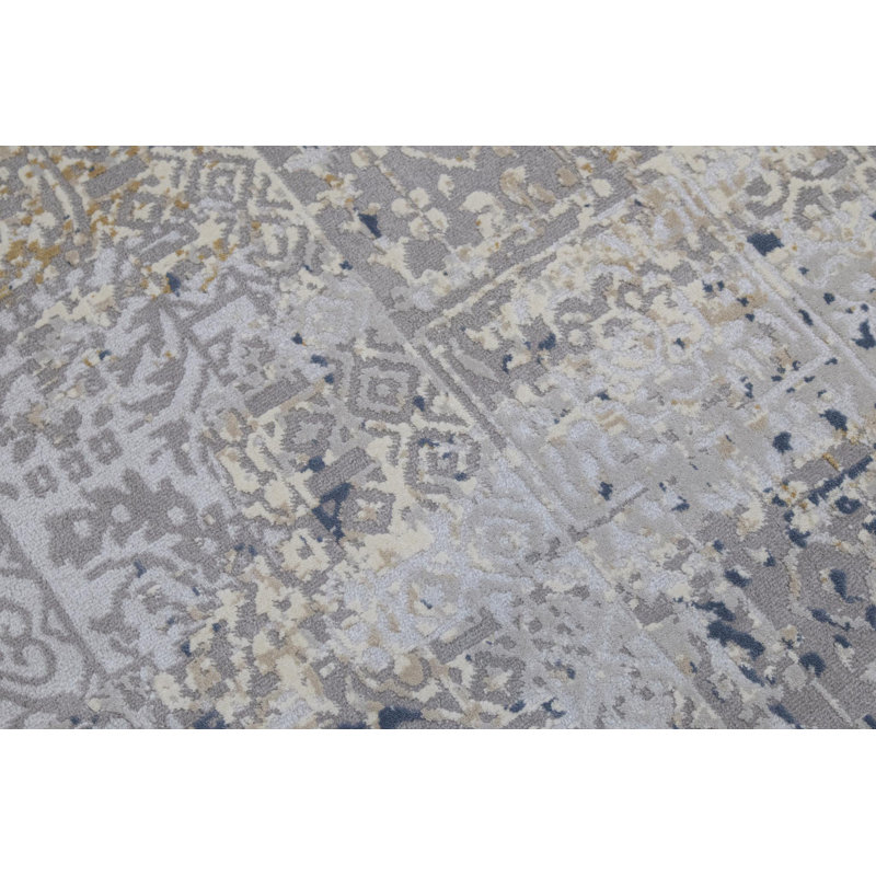Tapis gris Finck, Rectangle 3 pi 3 po x 5 pi