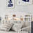 Full Size Metal Bed White Upholstered Storage Headboard LED-1388369167-1388369161