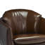 Mariela Upholstered Swivel Barrel Chair