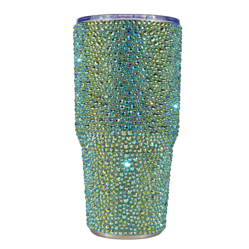 Verre Strass, Lime iridescente