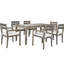 Ensemble de table de salle à manger d'extérieur avec chaises-2090083739