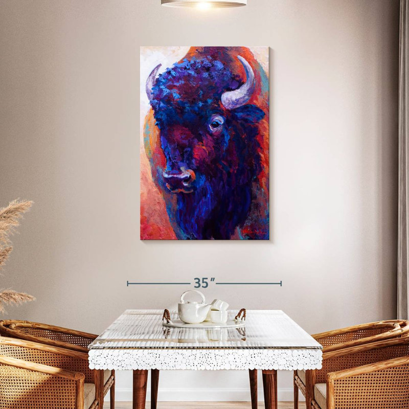 Brampt Thunderhorse, 45" H x 30" W