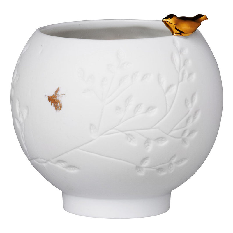 Photophore Porcelain Stories - Volée d'oiseaux