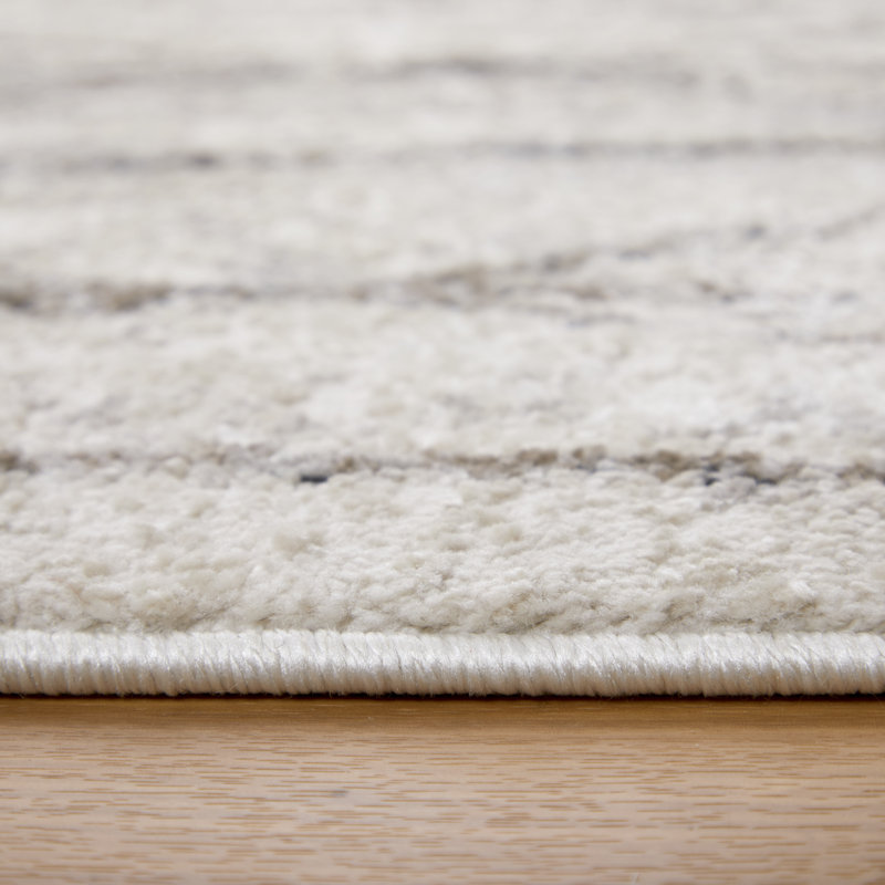 Tapis décoratif moderne à motif géométrique Leoner, Rectangle 12 pi x 15 pi