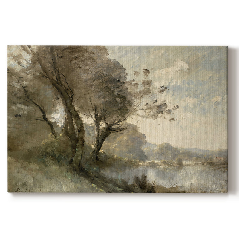 «Vintage Landscape» - Impression sur toile tendue, H 13 po x l 19 po