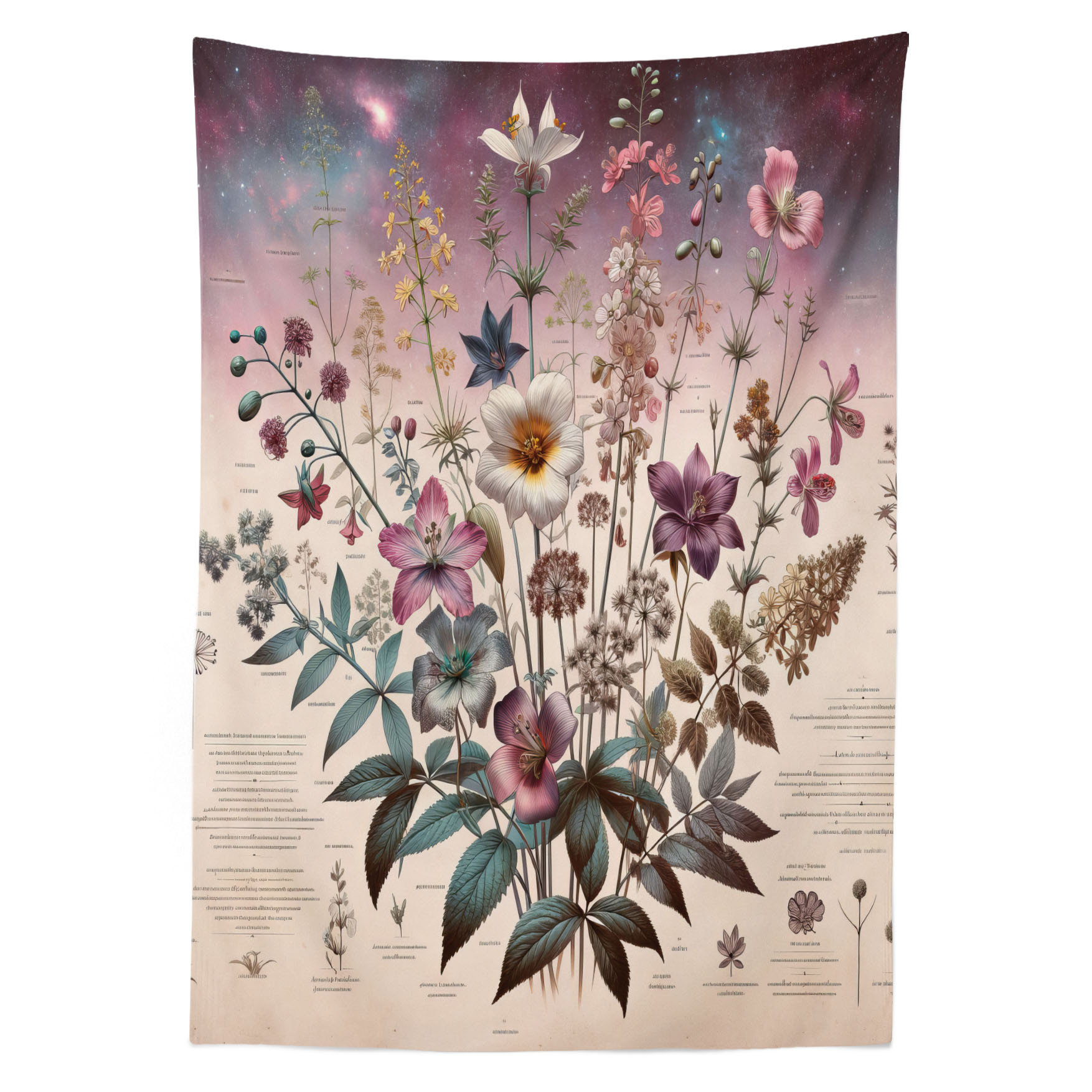 Red Barrel Studio® Ippazio Rectangle Floral Polyester Tablecloth | Wayfair
