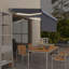 Dakota Fields 250cm D Fabric Yellow&White Cover Retractable Patio Awning-1659476316-1659476314
