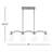 Alejandre 4-Light Steel Linear Pendant-19771822
