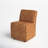 Ramira Cognac Brown Faux Leather Dining Chair