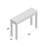 Ilimotama 42'' Solid Wood Console Table-105251901