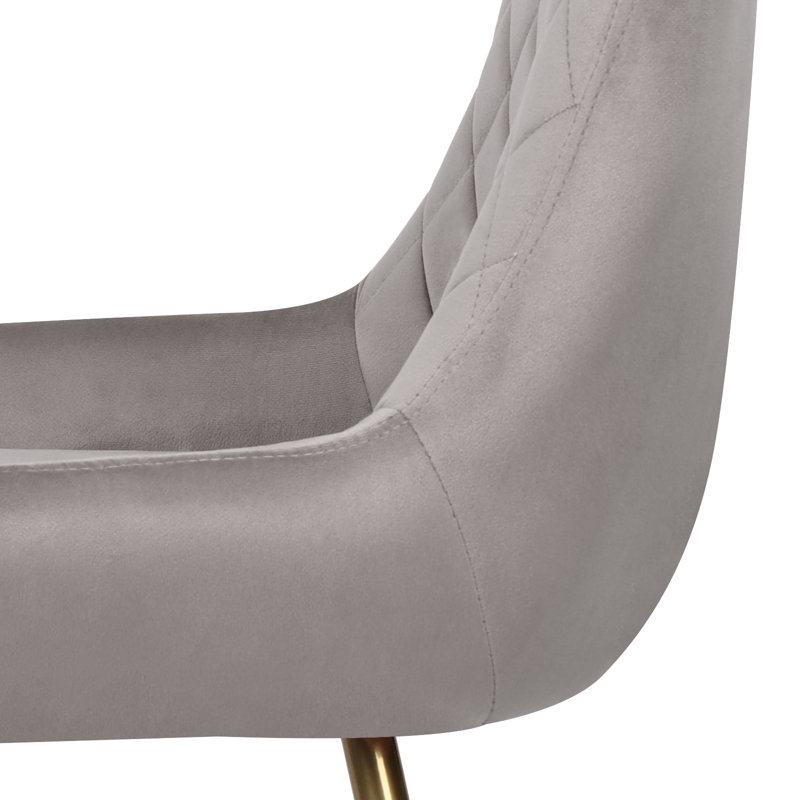 Penning Upholstered Dining Chair, Dark Gray